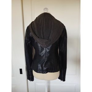 Free People Faux Leather Jacket